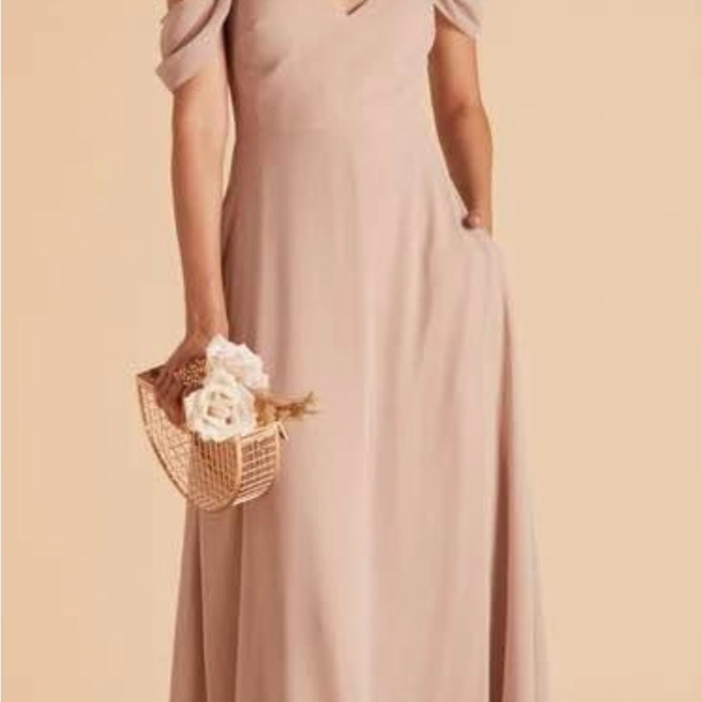 Birdy Grey Taupe Maxi Dress for Bridesmaid or Formal Wear